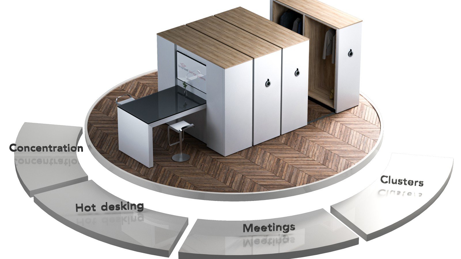 Multifunctional storage hub