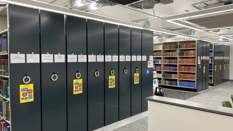 University of St Andews_Mobile shelving 3